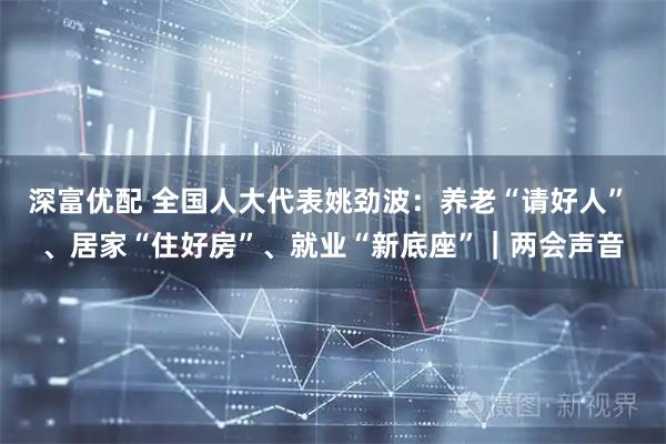 深富优配 全国人大代表姚劲波：养老“请好人” 、居家“住好房”、就业“新底座”｜两会声音