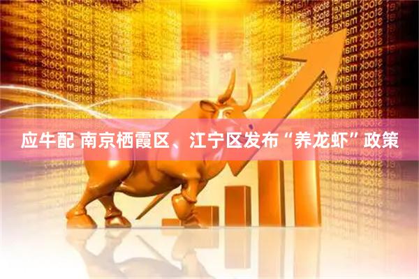 应牛配 南京栖霞区、江宁区发布“养龙虾”政策